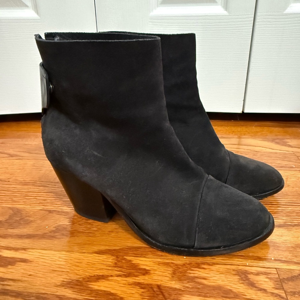 rag & bone Ryland black suede boot
